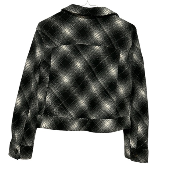 SOLD NOBO XS/TP Black and White Plaid Jacket - Picture 3 of 4